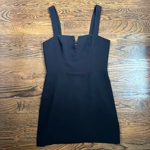Amanda Uprichard Mini Black Dress Size Medium